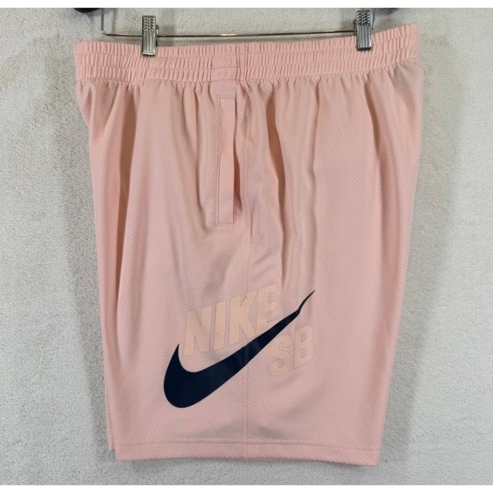 Nike SB Mens Pink Washed Coral Mesh Skateboarding Shorts XL BQ9426-664 - Picture 13 of 16
